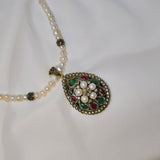 Collier Djawher – Perles, Antique & Pierres Précieuses