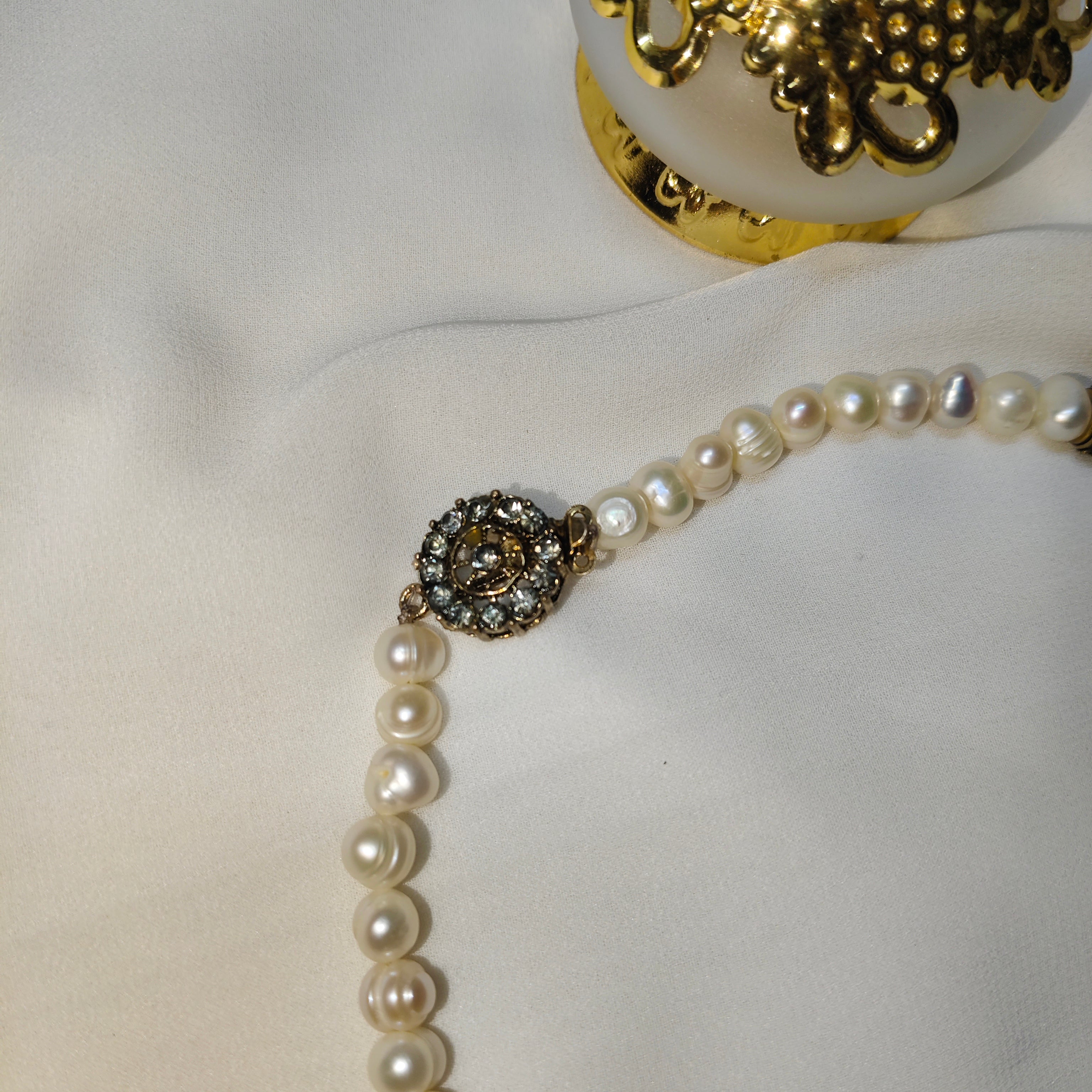 Collier Djawher – Perles, Antique & Pierres Précieuses