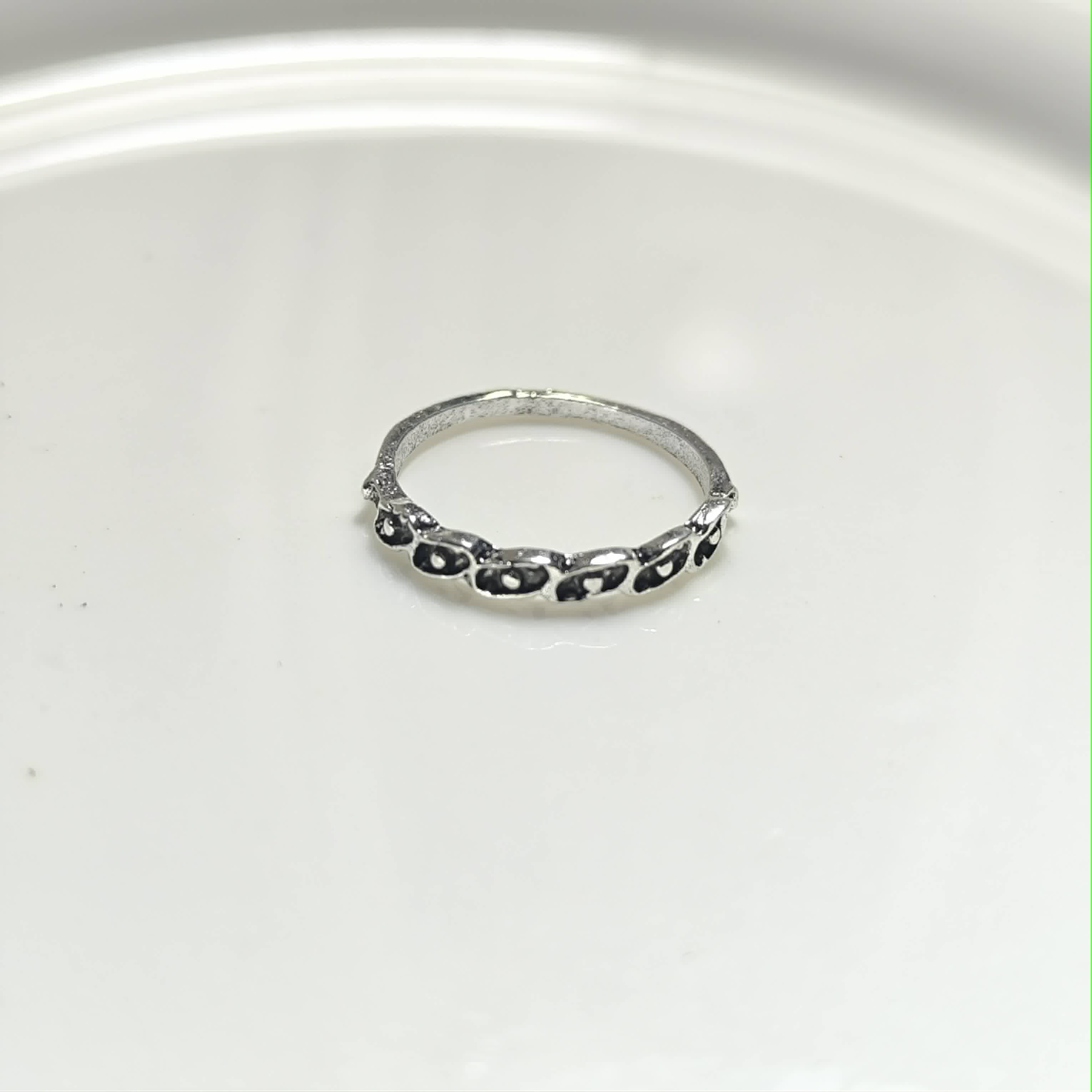 Fine Vintage Stainless Steel Ring
