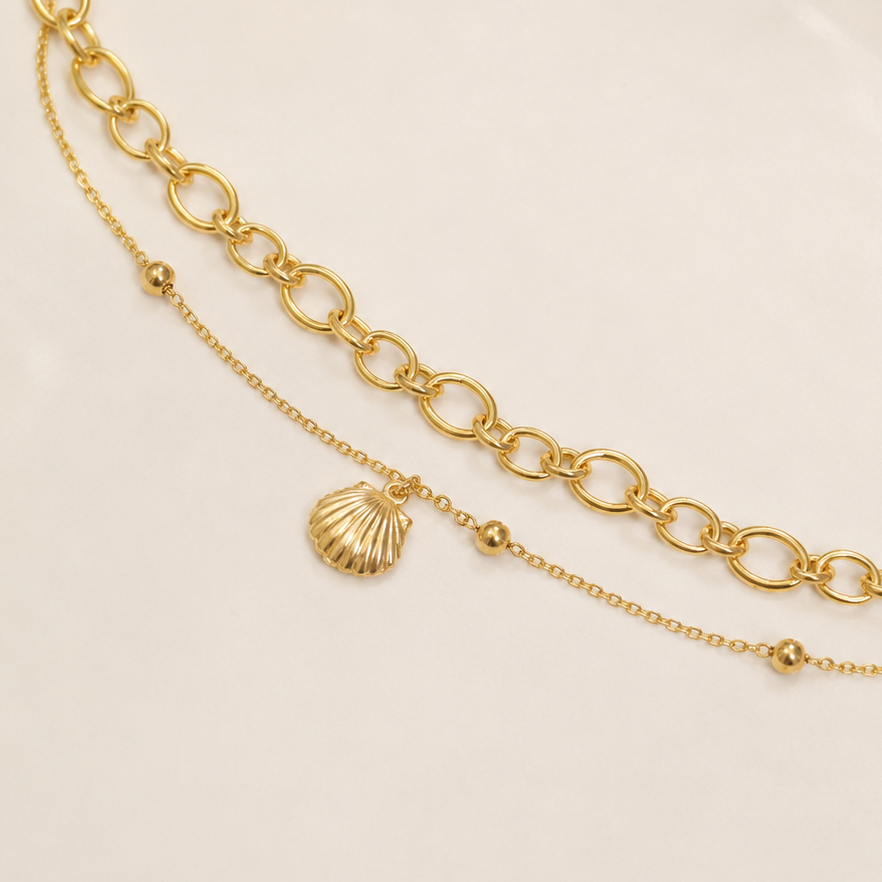 Elegant Shell Bracelet