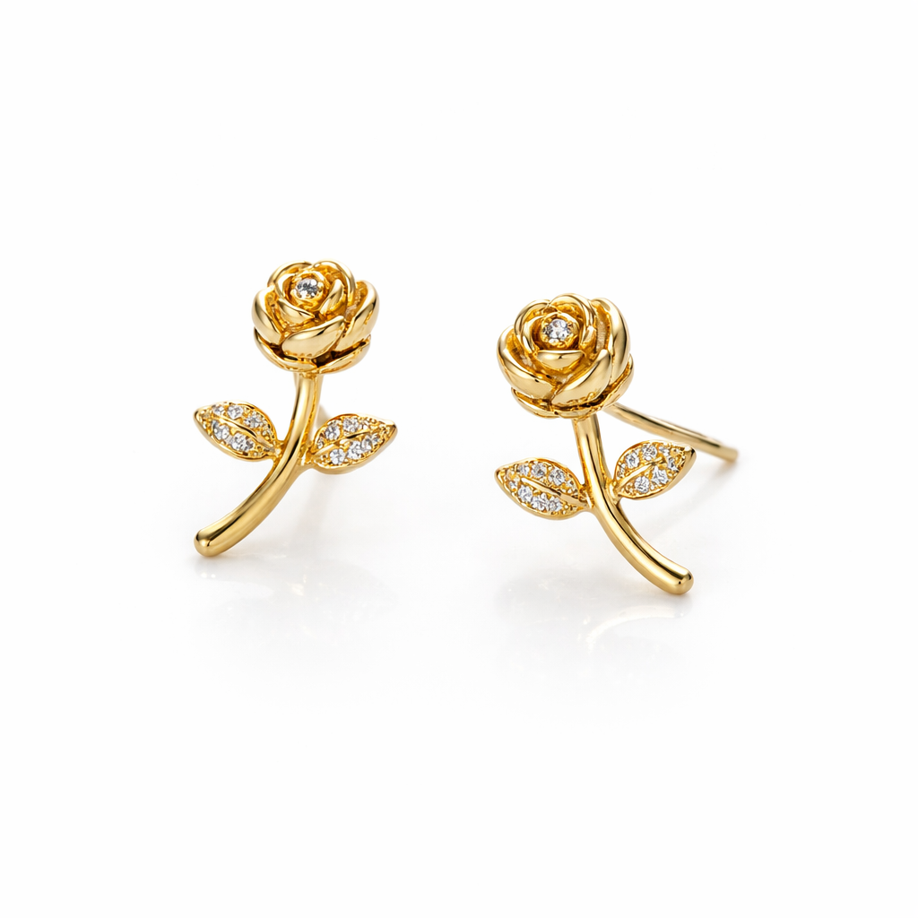 Elegant Rose Gold Plated Xuping Earrings