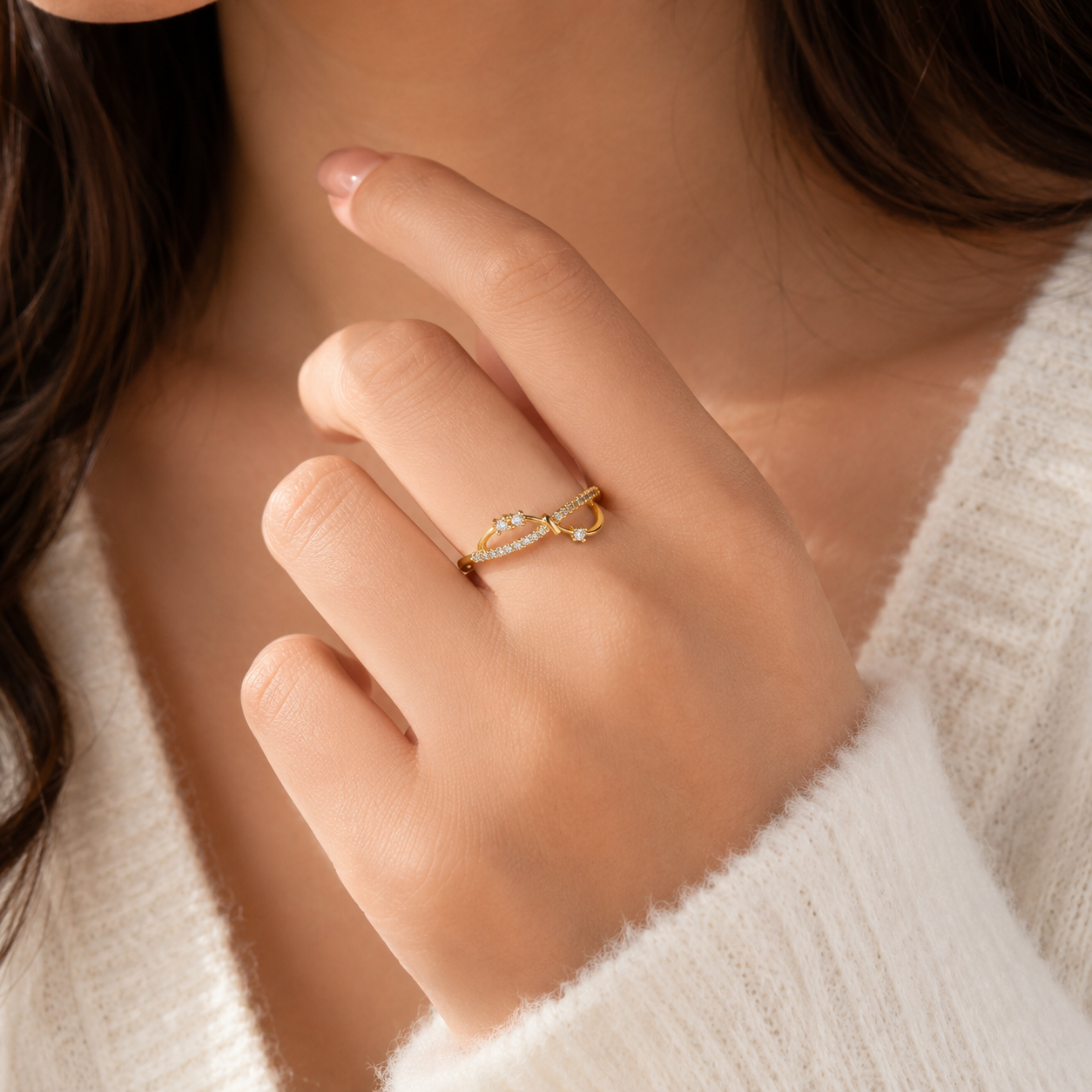 Chic Infinity Ring ✨