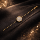 Bracelet CN Élégance Cristal – Plaqué Or 10 Ans Garantie