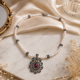 Collier de Perles Vintage – Élégance Intemporelle