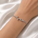 Bracelet Calligraphie Arabe – Zircons