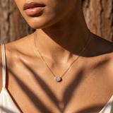 Collier Lueur – Pendentif rond brillant xuping