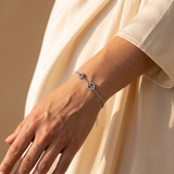 Bracelet Harmonie – Médaillons argentés