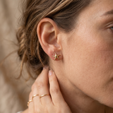 Boucles d’oreilles Étoile de mer – couleur dorée xuping