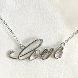 Collier “Love Éternel” en Argent