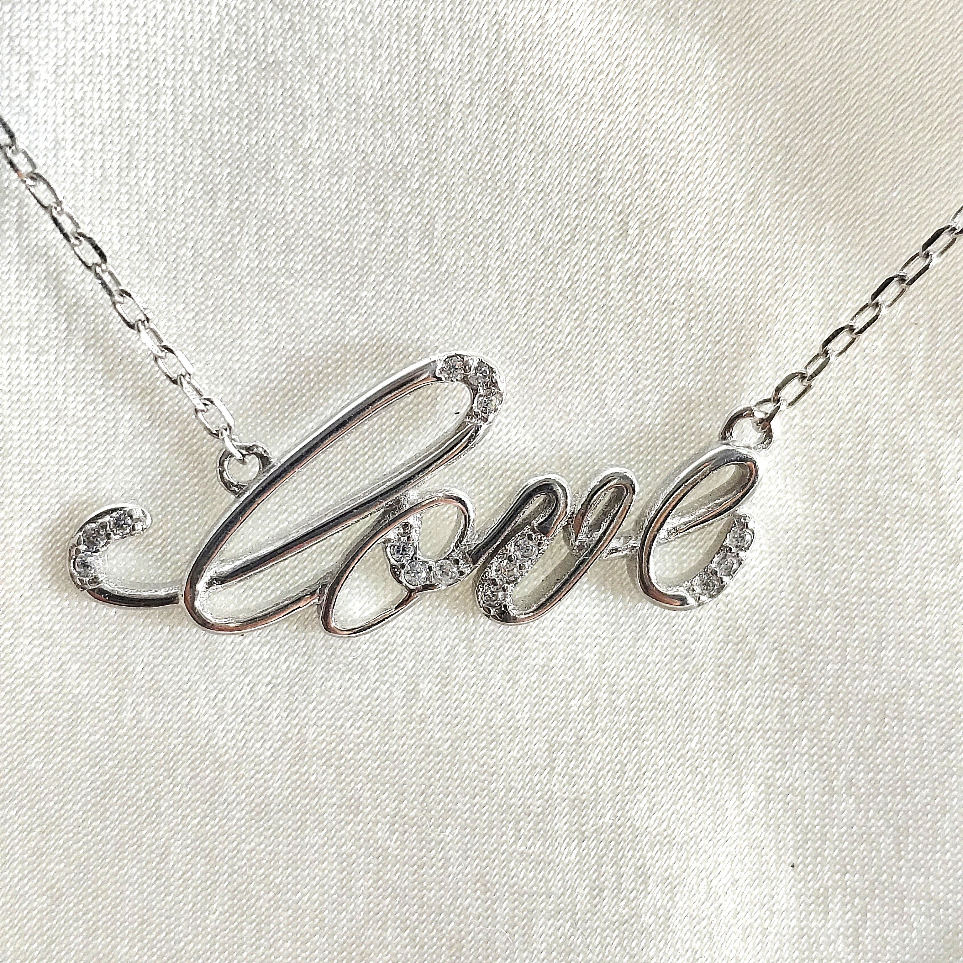 Collier “Love Éternel” en Argent