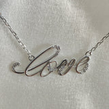 Collier “Love Éternel” en Argent