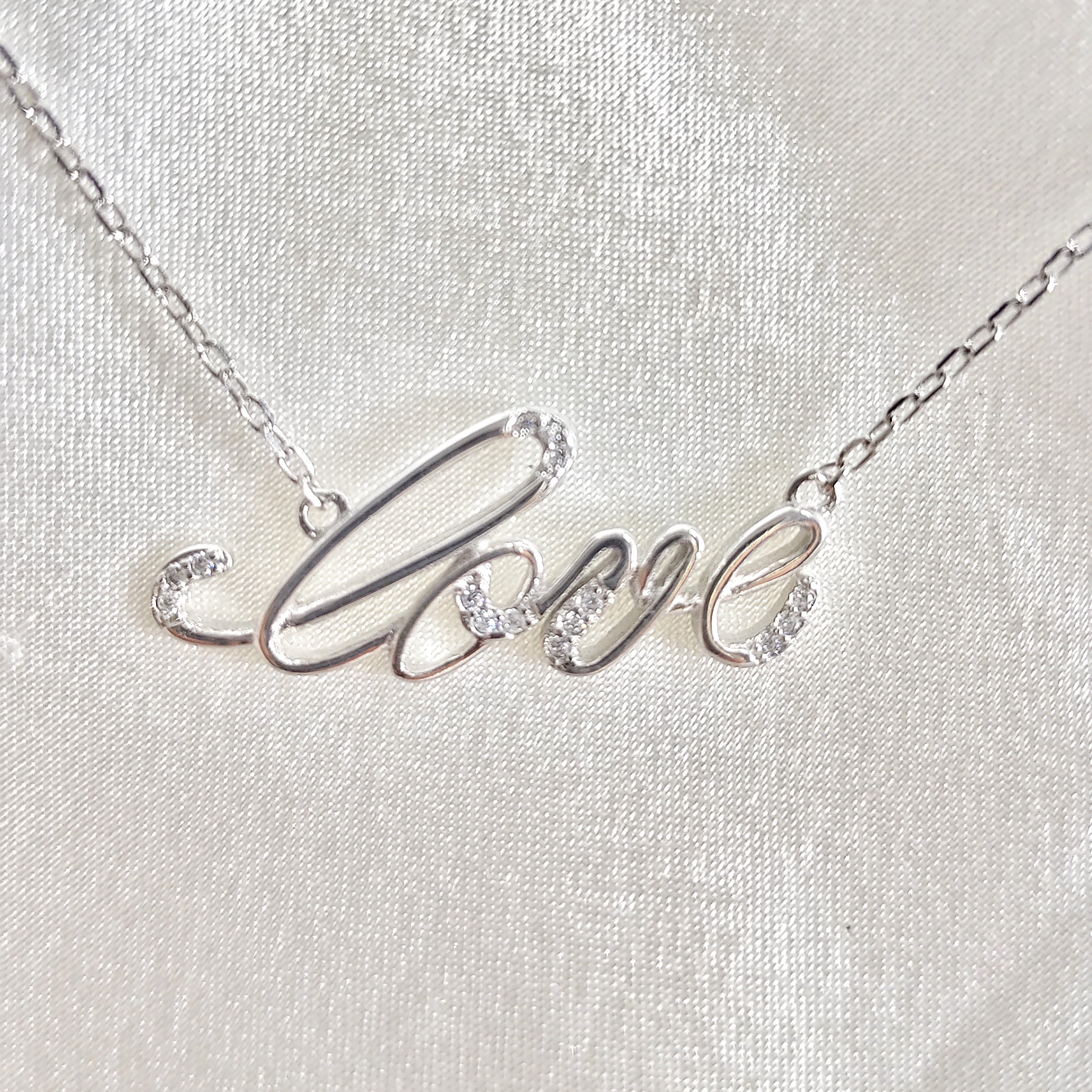 Collier “Love Éternel” en Argent