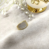 Bague Luxe Multicolore en Plaqué Or – Élégance Moderne & Éclat Raffiné