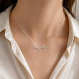 Collier Argent 925  “Battement de Vie”
