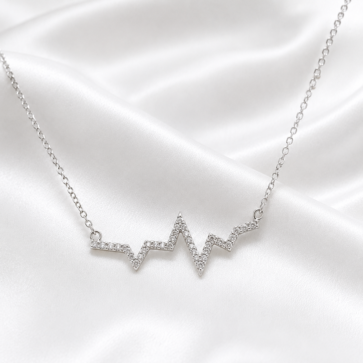Collier Argent 925  “Battement de Vie”