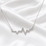 Collier Argent 925  “Battement de Vie”