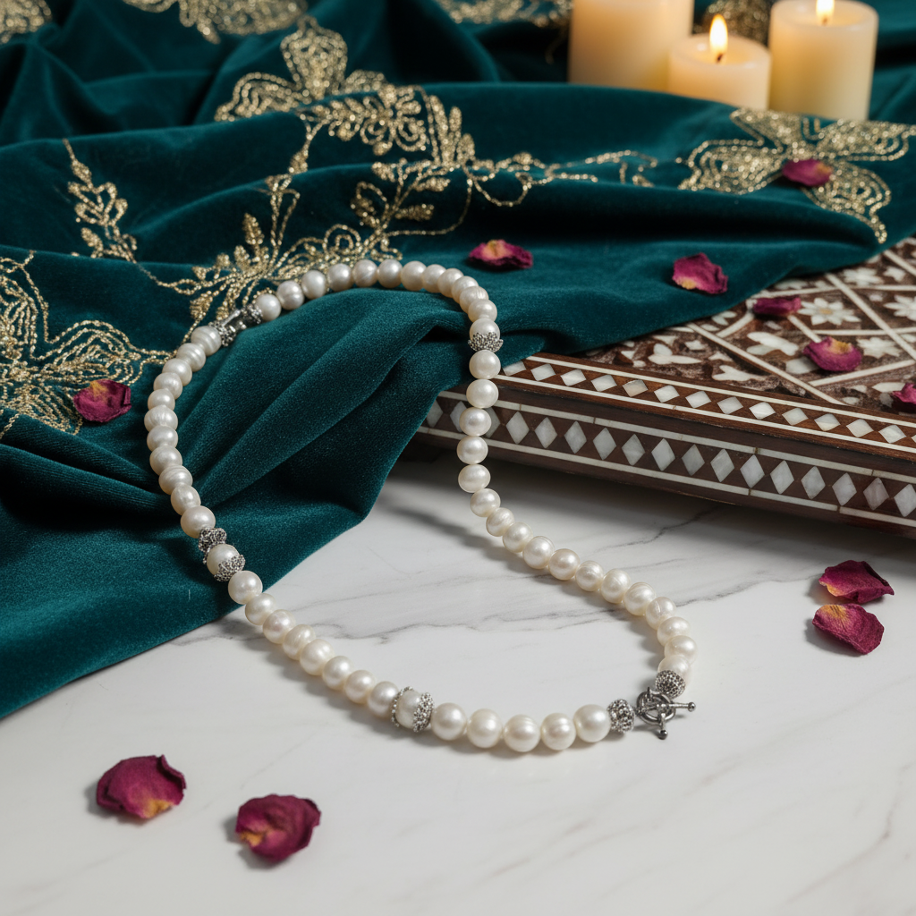 Collier Djewher — Décor Traditionnel