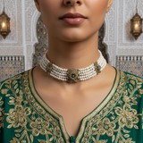 Collier Joher — Porté Ras du Cou, Décor Traditionnel