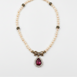 Collier Perles Rubis — Version Pro Studio
