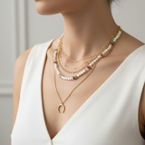 Collier porté sur femme