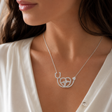 Collier “Cœur Médical” en Argent