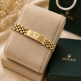 Bracelet Maillons Doré Style Jubilé – Coffret Cadeau