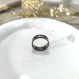 Love Elegance Ring – Premium Black Steel