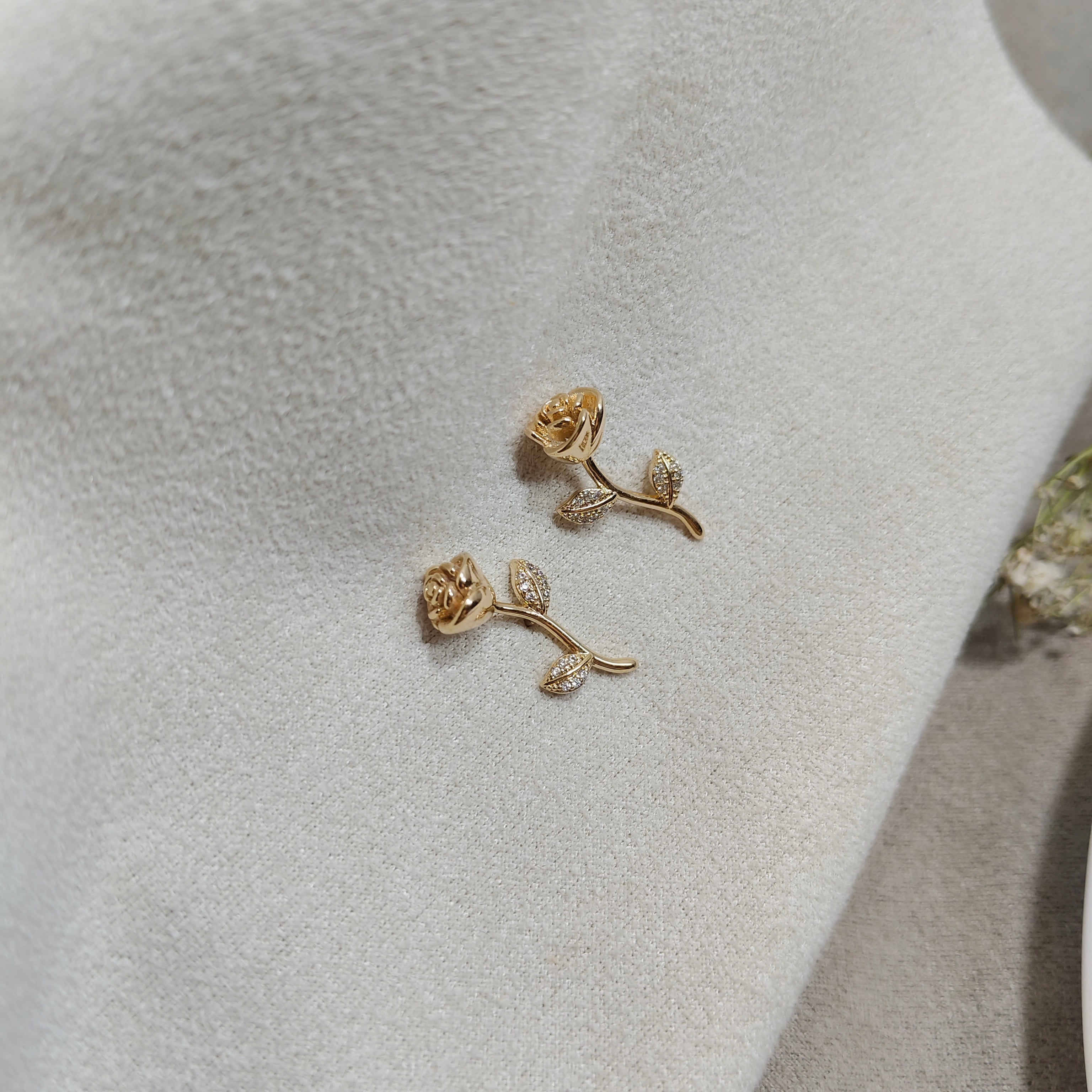 Elegant Rose Gold Plated Xuping Earrings